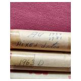 (3) Vintage Penny Rolls