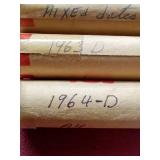 (3) Vintage Penny Rolls