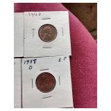 (20) Wheats in Flips - Mostly Common Dates But 1915-S!