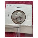 (3) 90% Silver Washington Quarters