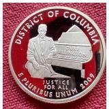 2009-S Silver Proof DC Quarter