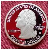 2009-S Silver Proof DC Quarter