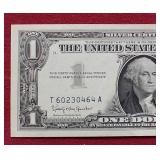 Crisp & Crease Free 1957-B Silver Certificate $1 Note
