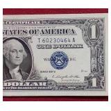 Crisp & Crease Free 1957-B Silver Certificate $1 Note