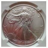 2019 American Silver Eagle - NGC MS70