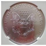 2019 American Silver Eagle - NGC MS70