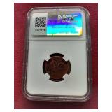 1700s VOC NE Indies Duit "New York Penny" - NGC Authentic