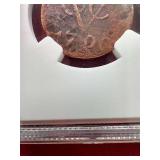 1700s VOC NE Indies Duit "New York Penny" - NGC Authentic