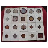 (20) Foreign Coins in Flips