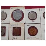 (20) Foreign Coins in Flips