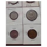 (20) Foreign Coins in Flips