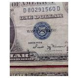 (3) Silver Certificate $1 Notes
