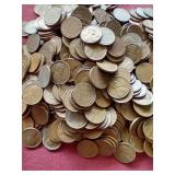 (500) Wheat Pennies