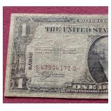 Rare 1935 Silver Certificate $1 *Hawaii Note*