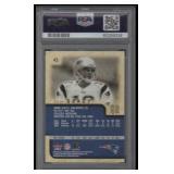 PSA 8 2002 Fleer Genuine Tom Brady #43 1st Fleer Genuine Card