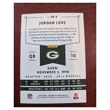 2020 Panini Jordan Love Rookie Card #PA-4