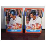 (2) ACEO RP Mookie Betts Rookies