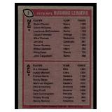 1977 Topps Leaders Walter Payton & OJ Simpson #3