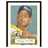 1991 Topps East Cost National 1952 Topps Mickey Mantle Rookie Reprint
