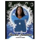 2023 Donruss Rookie Sweaters Jahmyr Gibbs Rookie Card