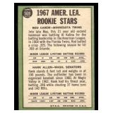 1967 Topps Rod Carew Rookie Vinatge Baseball Card #569