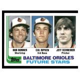 1982 Topps Cal Ripken Jr. Baseball Rookie Card #21
