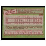 1985 Topps Mark McGwire Rookie Baseball Card #401