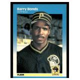 1987 Fleer Barry Bonds Rookie Card #604