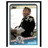 1988 Topps Bo Jackson Rookie Football Card #327