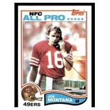 1982 Topps Joe Montana Football Vintage Card #488