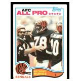 1982 Topps Anthony Munoz Rookie Football Card #51