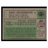 1984 Topps Eric Dickerson Football Rookie Card #280