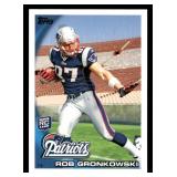 2010 Topps Rob Gronkowski Rookie Football Card #148