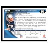 2010 Topps Rob Gronkowski Rookie Football Card #148