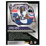 2024 Prizm Aaron Jones Orange Prizm Card #186 Serial #