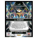 2024 Prizm J.J McCarthy Rookie Card Prizmatic #8