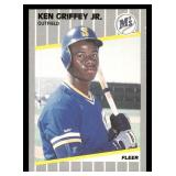 1989 Fleer Ken Griffey Jr. Rookie Baseball Card #548