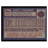 1984 Topps Darryl Strawberry Rookie Baseball Card #182