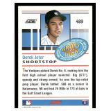 1993 Score Derek Jeter Rookie Card #489
