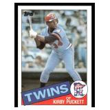 1985 Topps Kirby Puckett Rookie Baseball Card #536