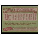 1985 Topps Kirby Puckett Rookie Baseball Card #536