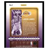 2021-22 Donruss Elite Lebron James Basketball Card #2