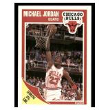 1989-90 Fleer Michael Jordan Basketball Card #21