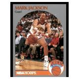 1990 Hoops Mark Jackson Basketball Card with the Menendez Brothers - Card #205