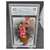 2009-10 Upper Deck Legacy Collection Gold Michael Jordan #33 Graded Gem Mint 10