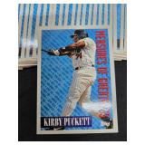 (50) 1994 Topps Kirby Puckett Card #607
