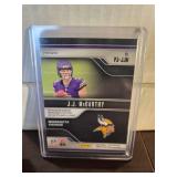 2024 Prizm J.J McCarthy Premier Jersey Rookie Card #PJ-JJM