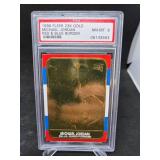 1998 Fleer 23KT-Gold Michael Jordan *1986 Rookie Red & Blue Border* Graded NM-MT 8