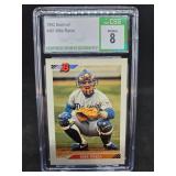 1992 Bowman Mike Piazza Rookie Card #461 Graded NM/Mint 8