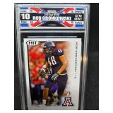 2010 Hit Rob Gronkowski Rookie Card #84 Graded GEM MINT 10
